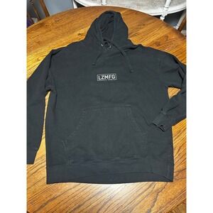 LZMFG JZX100 Chaser Hoodie Black JDM Drift Car Graphic Sweatshirt XL Men